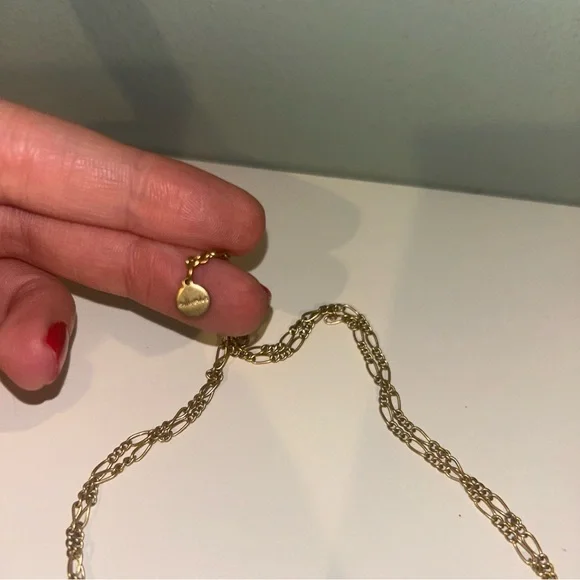 Stella & Dot Gold Statement Necklace - Picture 4 of 6